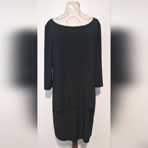 Joseph Ribkoff Classic Black Long Sleeve Dress